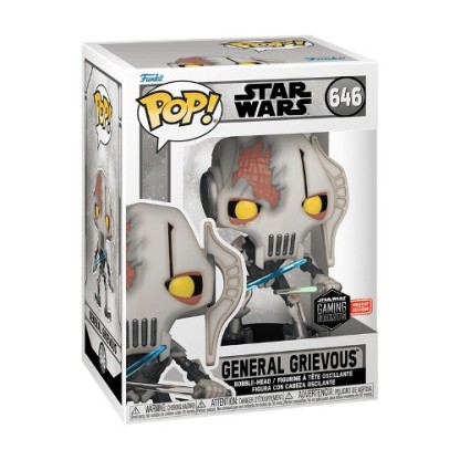 pop games: star wars: battlefront ii general grievous with battle damage (ie)