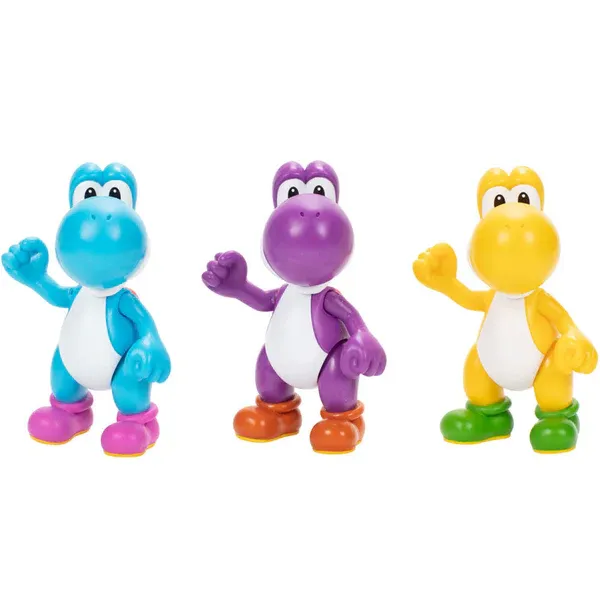 Nintendo 4" Yoshi 3 Pack by Jakks Pacific