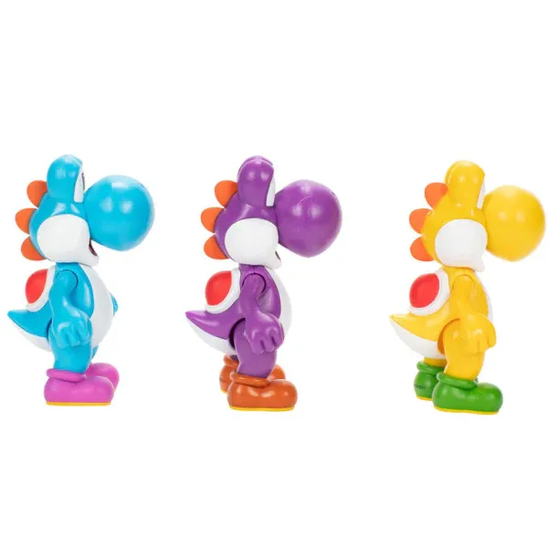 Nintendo 4" Yoshi 3 Pack by Jakks Pacific