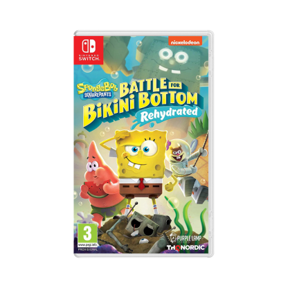Spongebob Squarepants Battle For Bikini Bottom: Rehydrated- Nintendo Switch