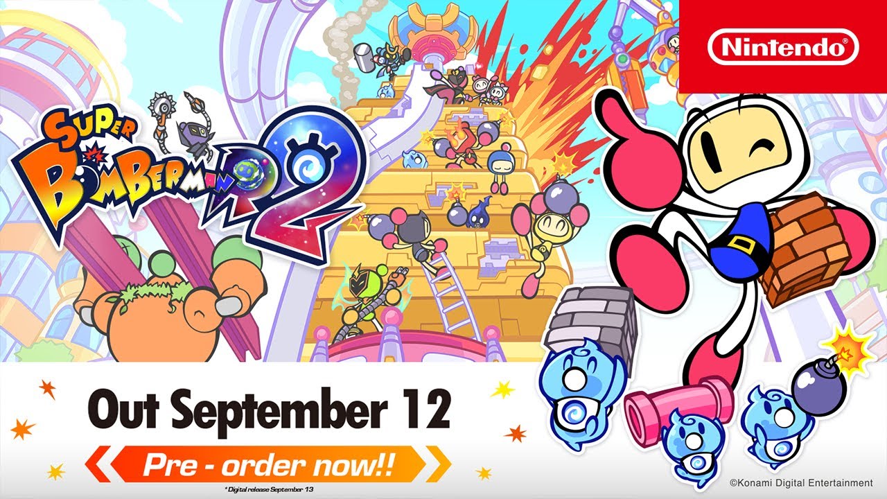 switch スーパーボンバーマンR2 スプラトゥーン3 The latest in the series, 