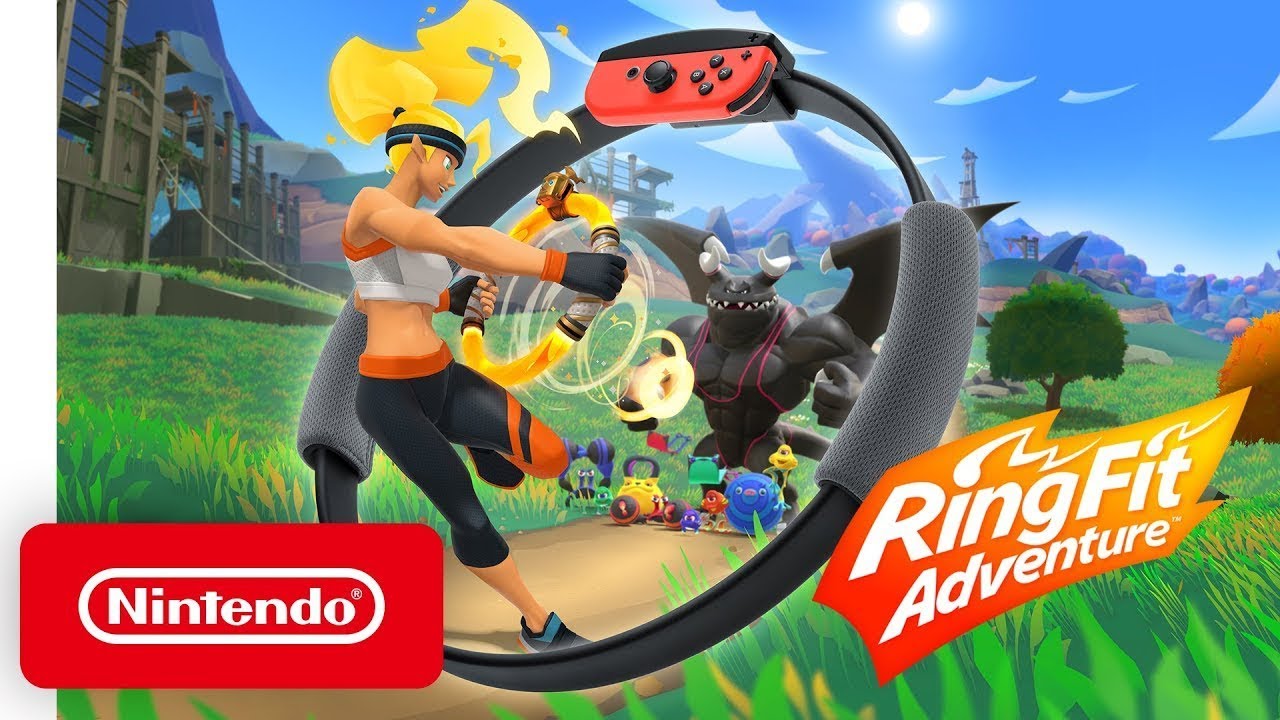 【未開封】Ring Fit Adventure Nintendo Switch Nintendo Switch Joy-Con Fitness Gear: Ring Fit Adventure