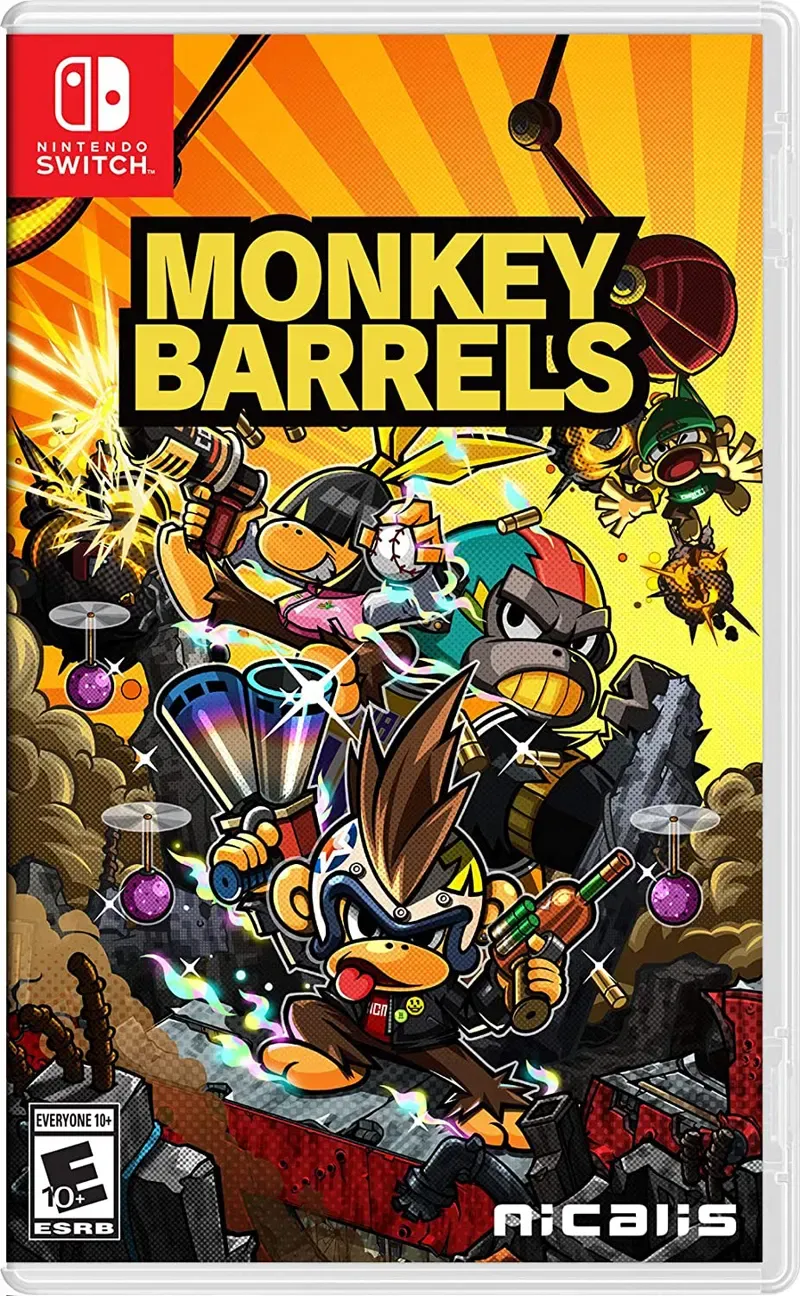 Monkey Barrels - Nintendo Switch