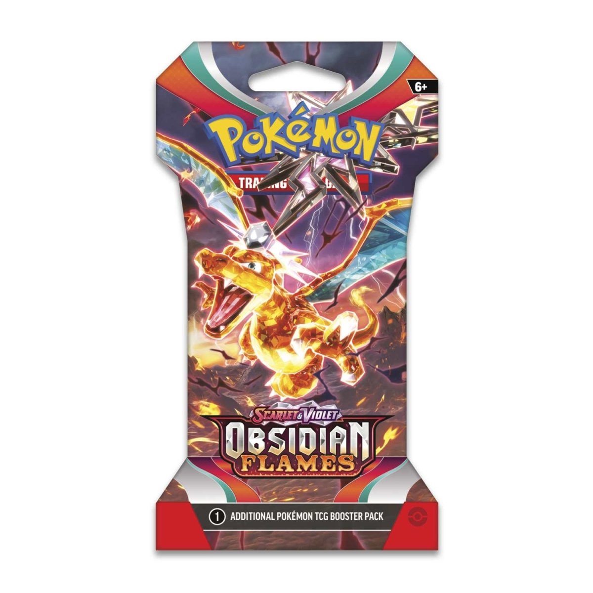 Pokémon Trading Card Game: Scarlet & Violet SV03 - Obsidian Flames - Sleeved Booster Pack