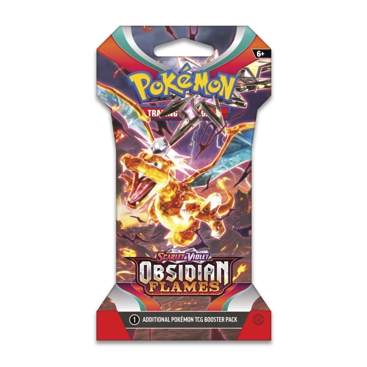 Pokémon Trading Card Game: Scarlet & Violet SV03 - Obsidian Flames - Sleeved Booster Pack