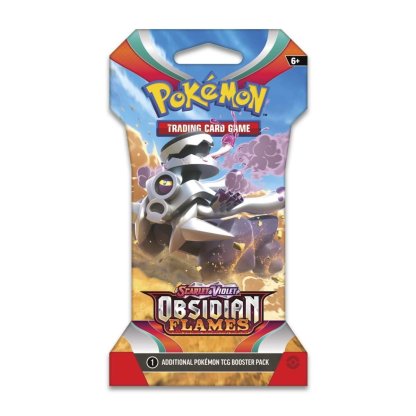 Pokémon Trading Card Game: Scarlet & Violet SV03 - Obsidian Flames - Sleeved Booster Pack