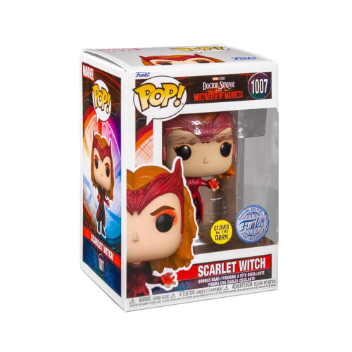 pop marvel: doctor strange in the multiverse of madness scarlet witch (glow in the dark) [exclusive]