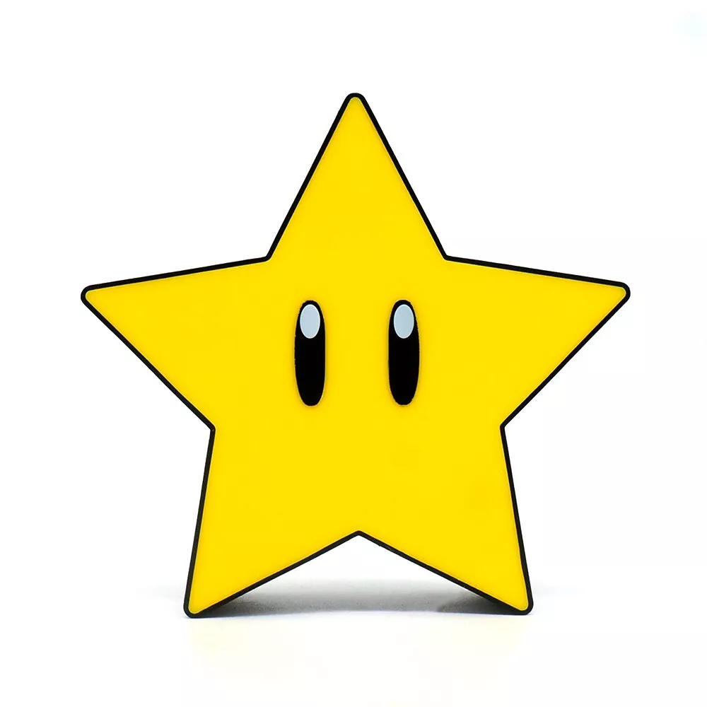 Super Mario Bros Star Lamp