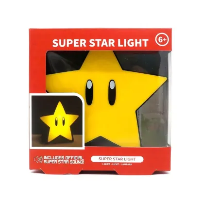 Super Mario Bros Star Lamp