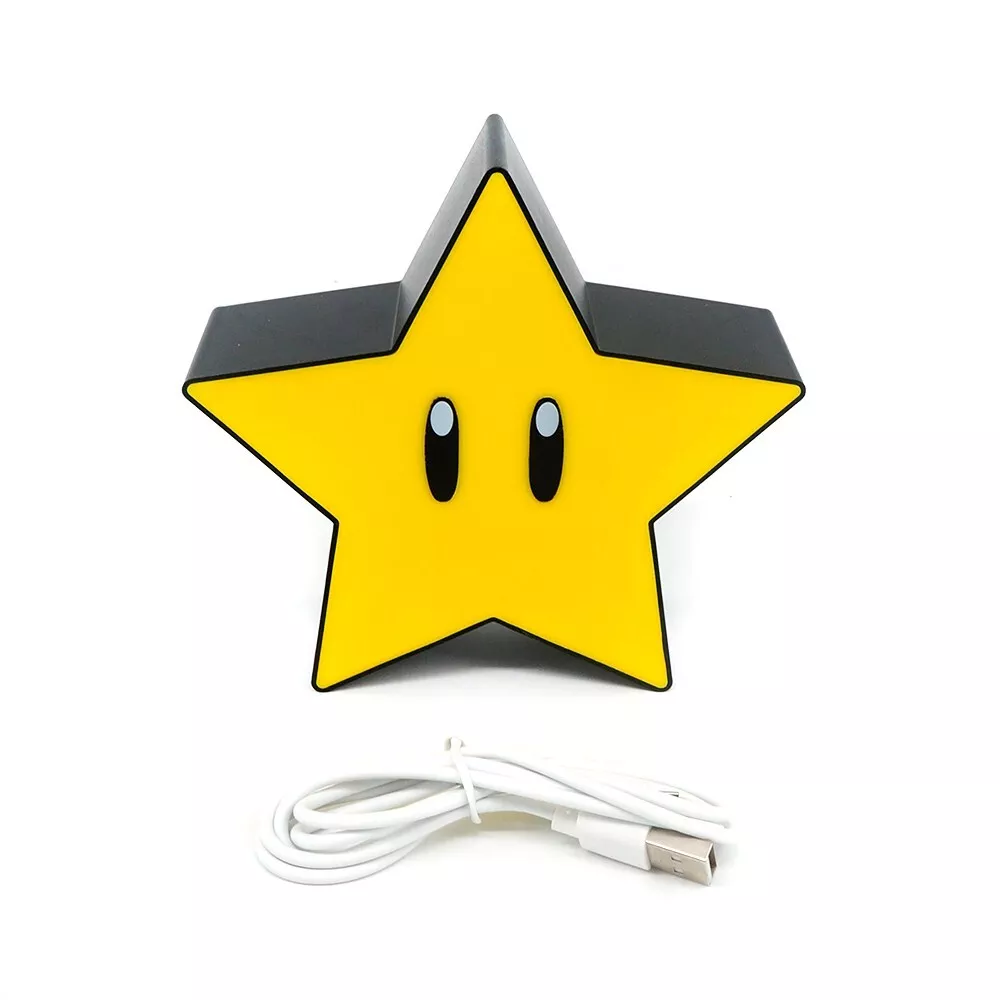 Super Mario Bros Star Lamp