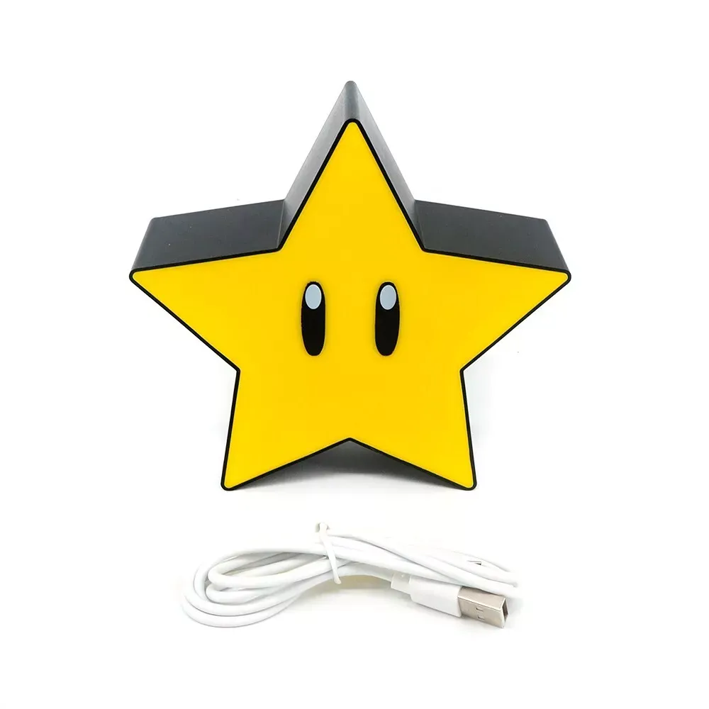 Super Mario Bros Star Lamp