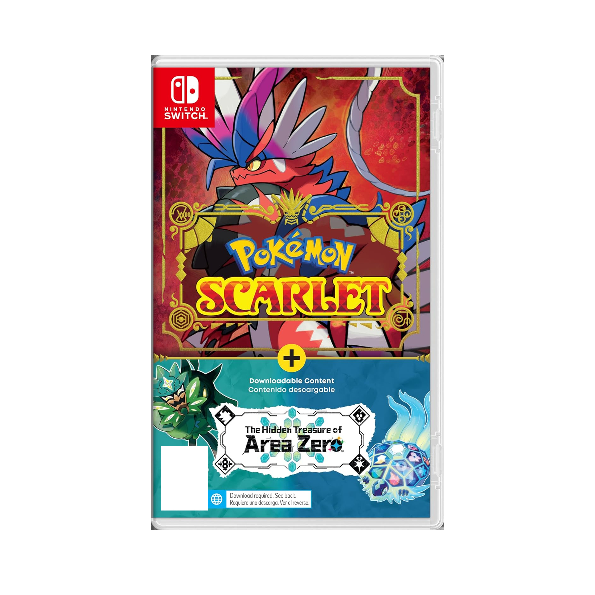 Pokemon Scarlet + DLC Bundle Packs - Nintendo Switch