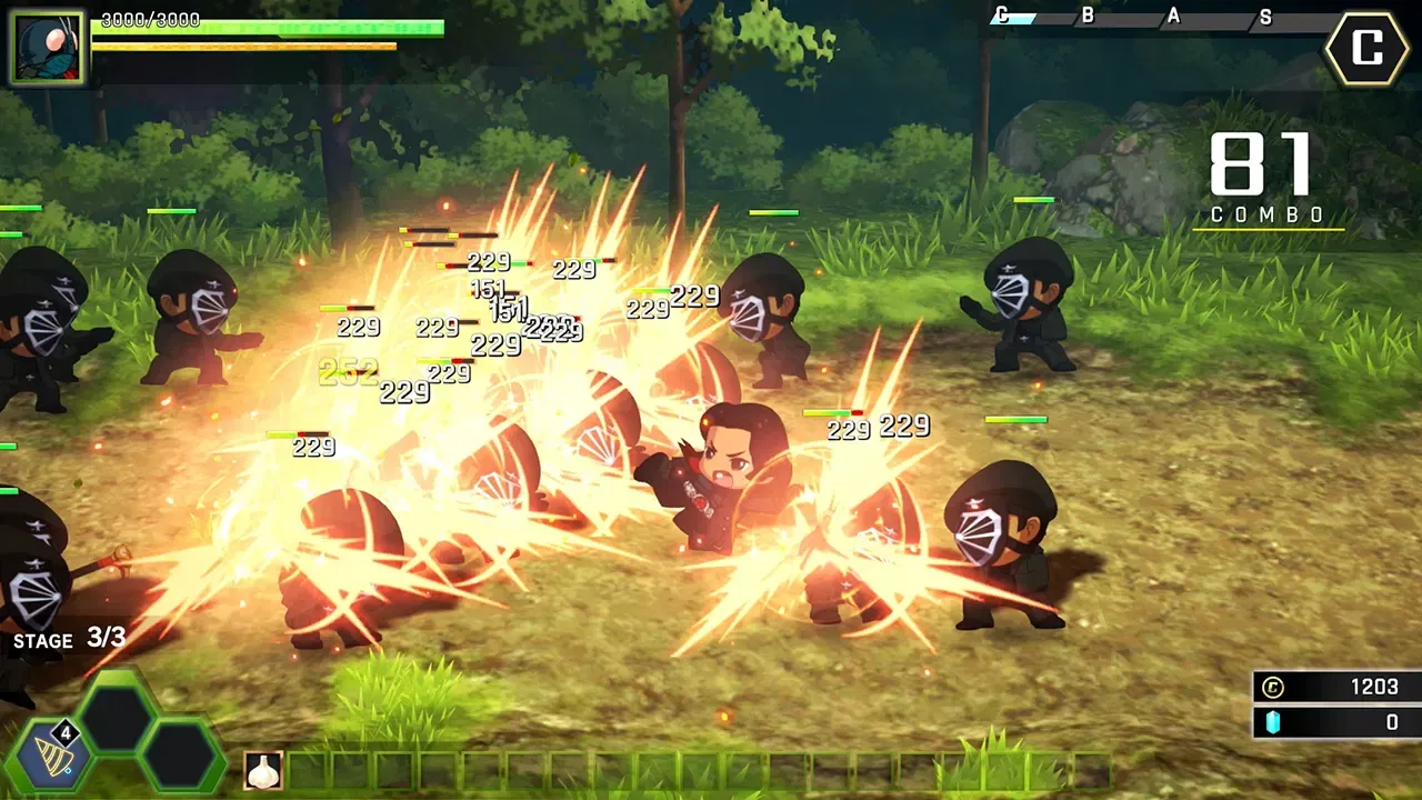 SD Shin Kamen Rider Rumble - Nintendo Switch