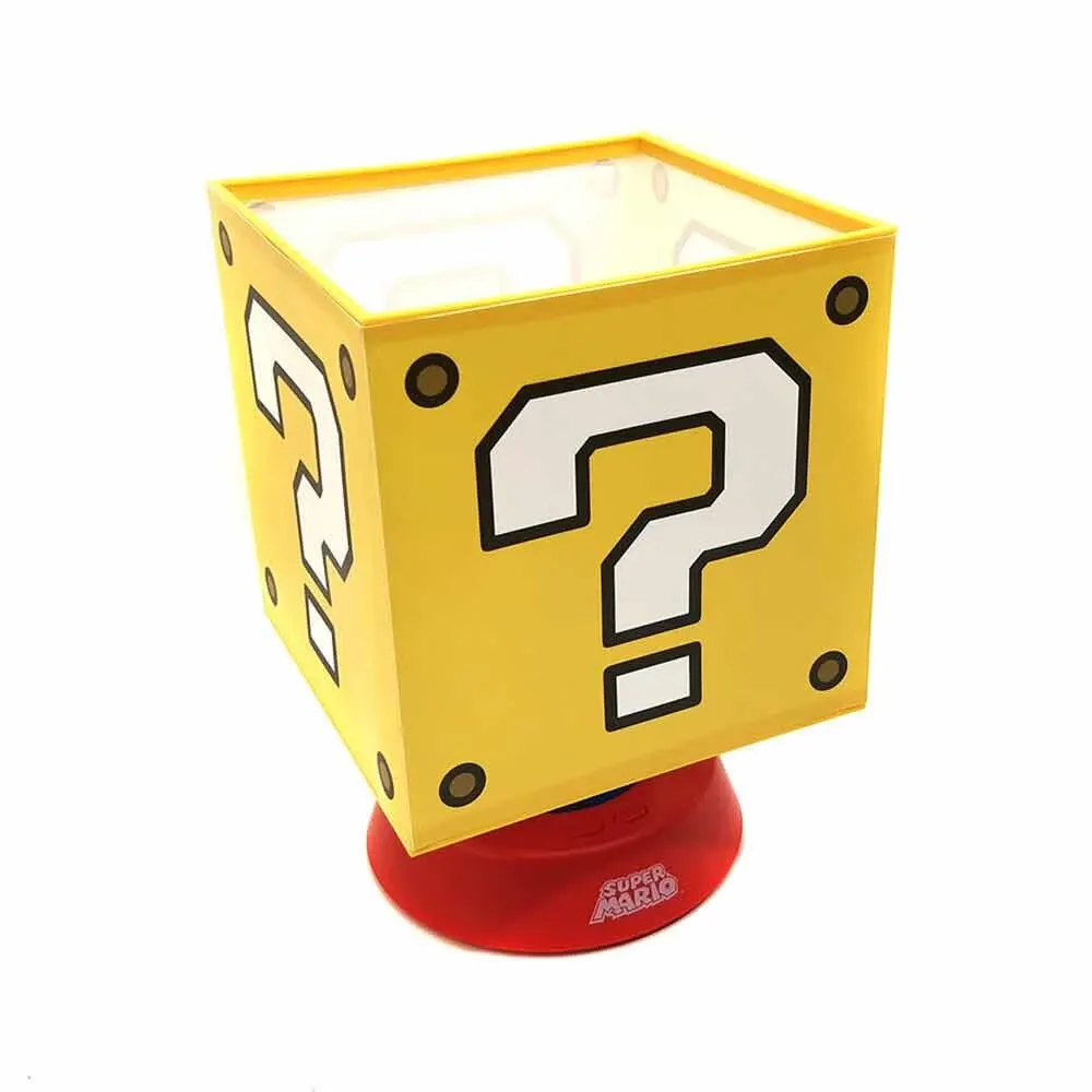 Super Mario Question Mark Bluetooth speaker & LED Lamp
