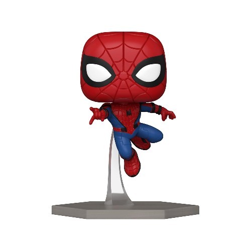 pop! marvel: captain america: civil war spider man build a scene [exclusive]