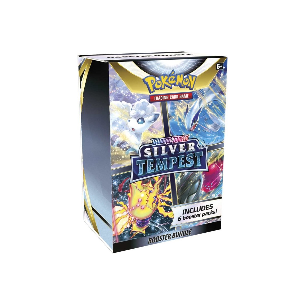 Pokémon Trading Card Game: Sword & Shield SS12 - Silver Tempest - Booster Bundle (6 Packs)