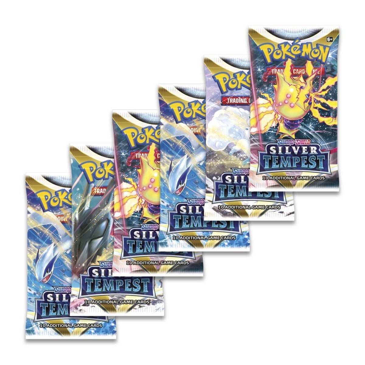 Pokémon Trading Card Game: Sword & Shield SS12 - Silver Tempest - Booster Bundle (6 Packs)