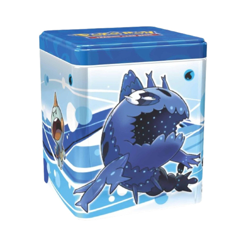pokemon tcg: stacking tin ( grass / water / lightning )
