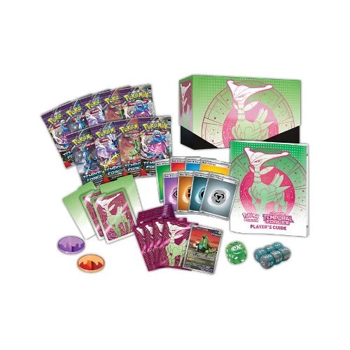 pokémon tcg scarlet & violet sv05 temporal forces elite trainer box