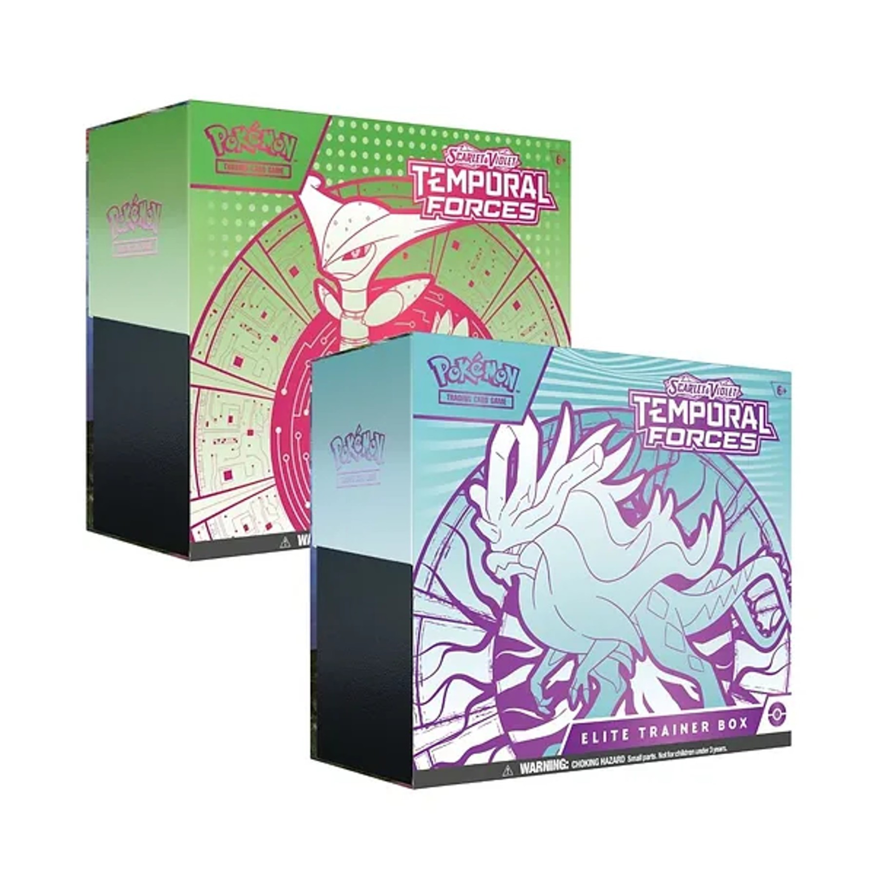 pokémon tcg scarlet & violet sv05 temporal forces elite trainer box
