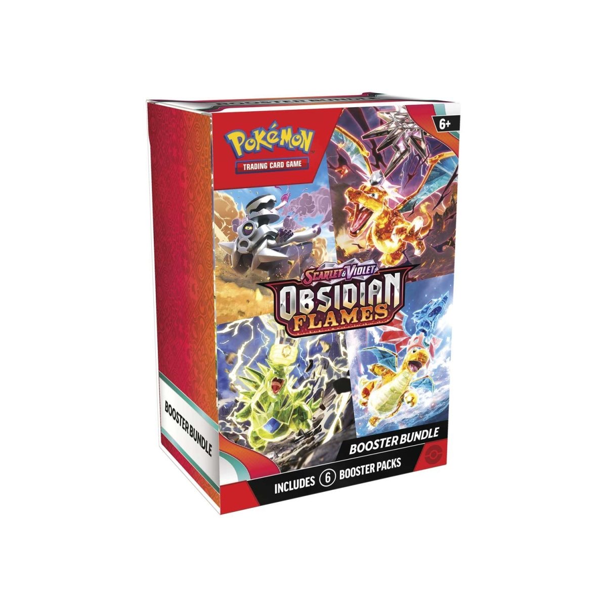 Pokémon Trading Card Game: Scarlet & Violet SV03 - Obsidian Flames - Booster Bundle (6 Packs)