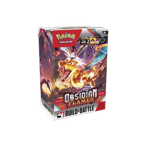 pokémon tcg: scarlet & violet—obsidian flames build & battle box