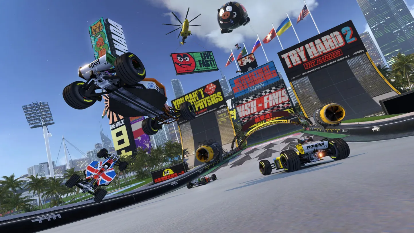 Track Mania Turbo - Playstation 4