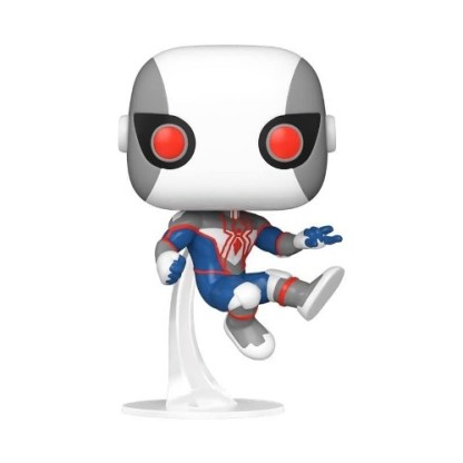 pop! marvel: spider man spider man (bug eyes armor) [wintercon convention exclusive 2022]