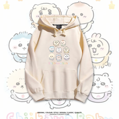Chiikawa baby系列新款 親子情侶男女款連帽衛衣
