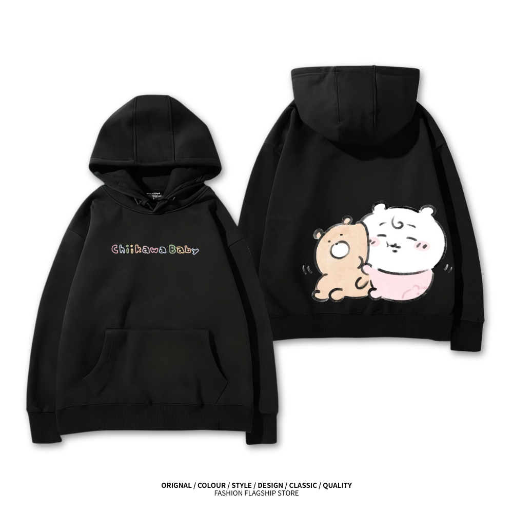 Chiikawa baby系列新款 親子情侶男女款連帽衛衣