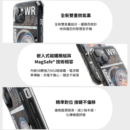 Hololive&噶嗚·古拉磁吸手機殼