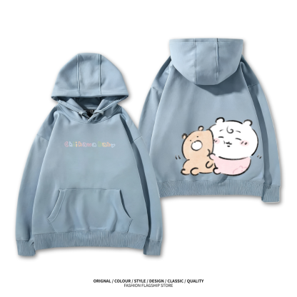 Chiikawa baby系列新款 親子情侶男女款連帽衛衣