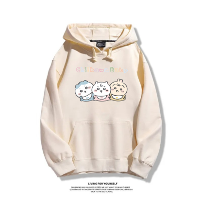 Chiikawa baby系列新款 親子情侶男女款連帽衛衣