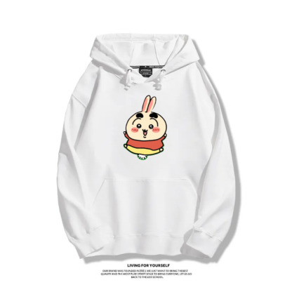 Chiikawa X 蠟筆小新新款 親子情侶男女連帽衛衣