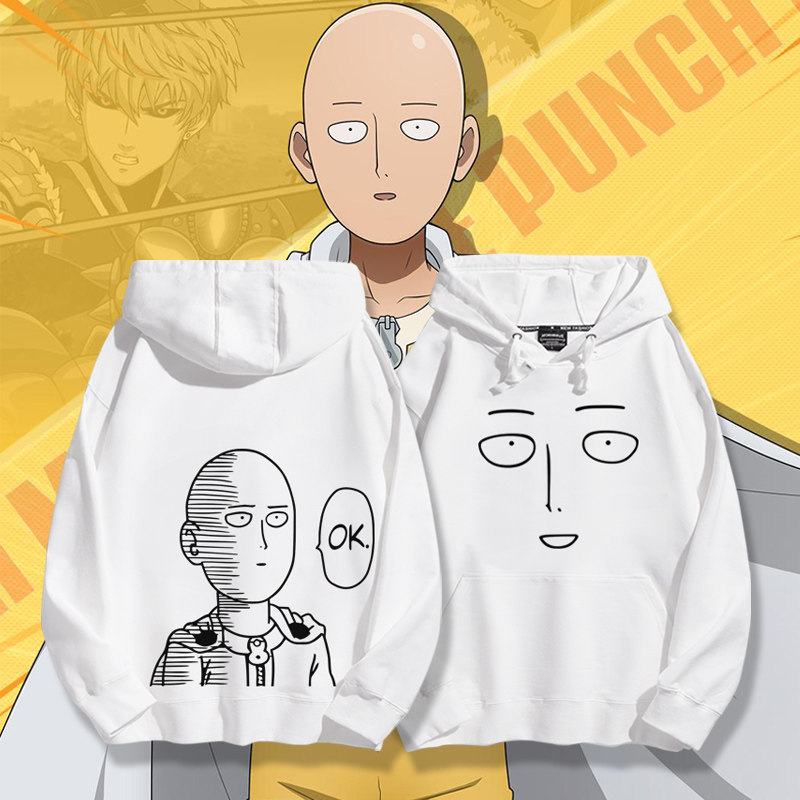 一拳超人 親子情侶男女連帽衛衣