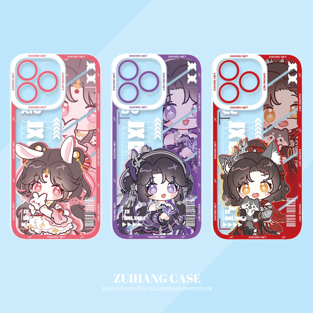 劍網三無界天使眼透明防摔軟殼