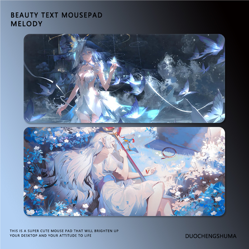 動漫電競超大遊戲加厚防滑鼠標墊