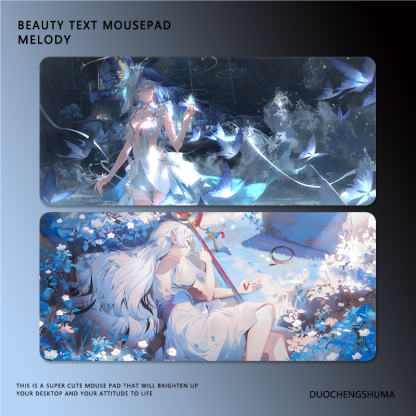 動漫電競超大遊戲加厚防滑鼠標墊