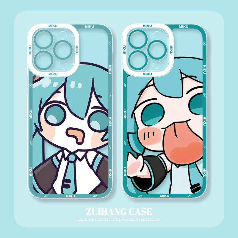 初音未來天使眼透明防摔軟殼-ZUIHANG SHOP