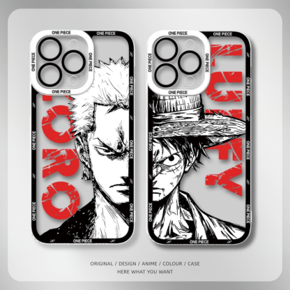 海賊王天使眼透明防摔軟殼