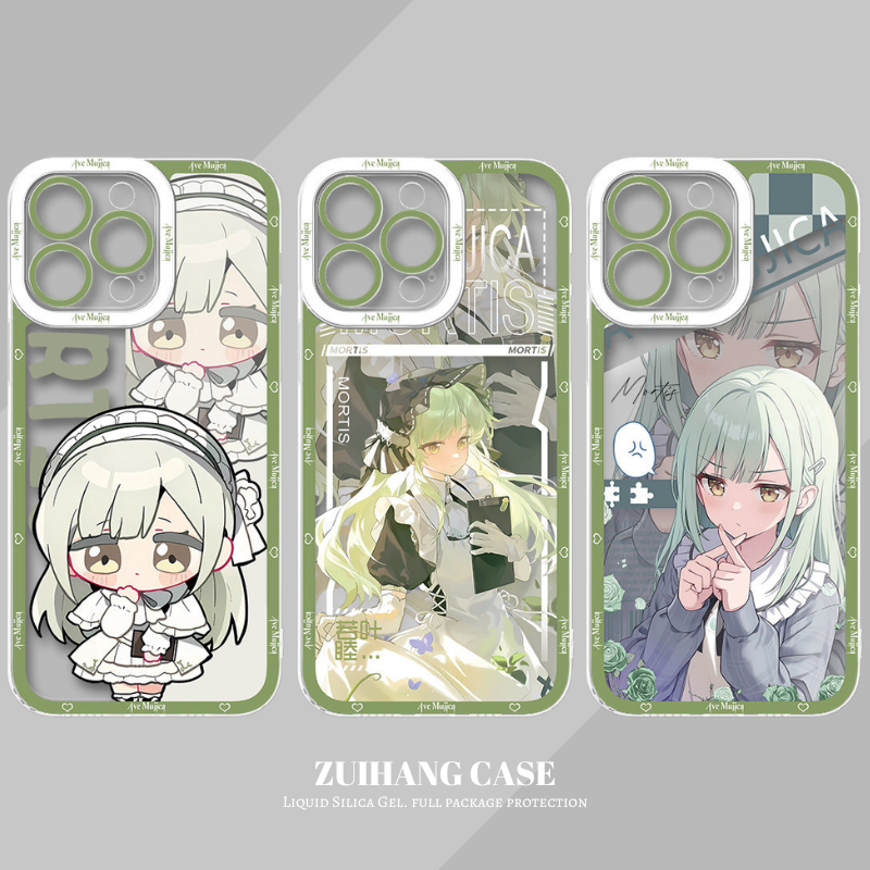 Ave Mujica若葉睦 天使眼透明手機殼