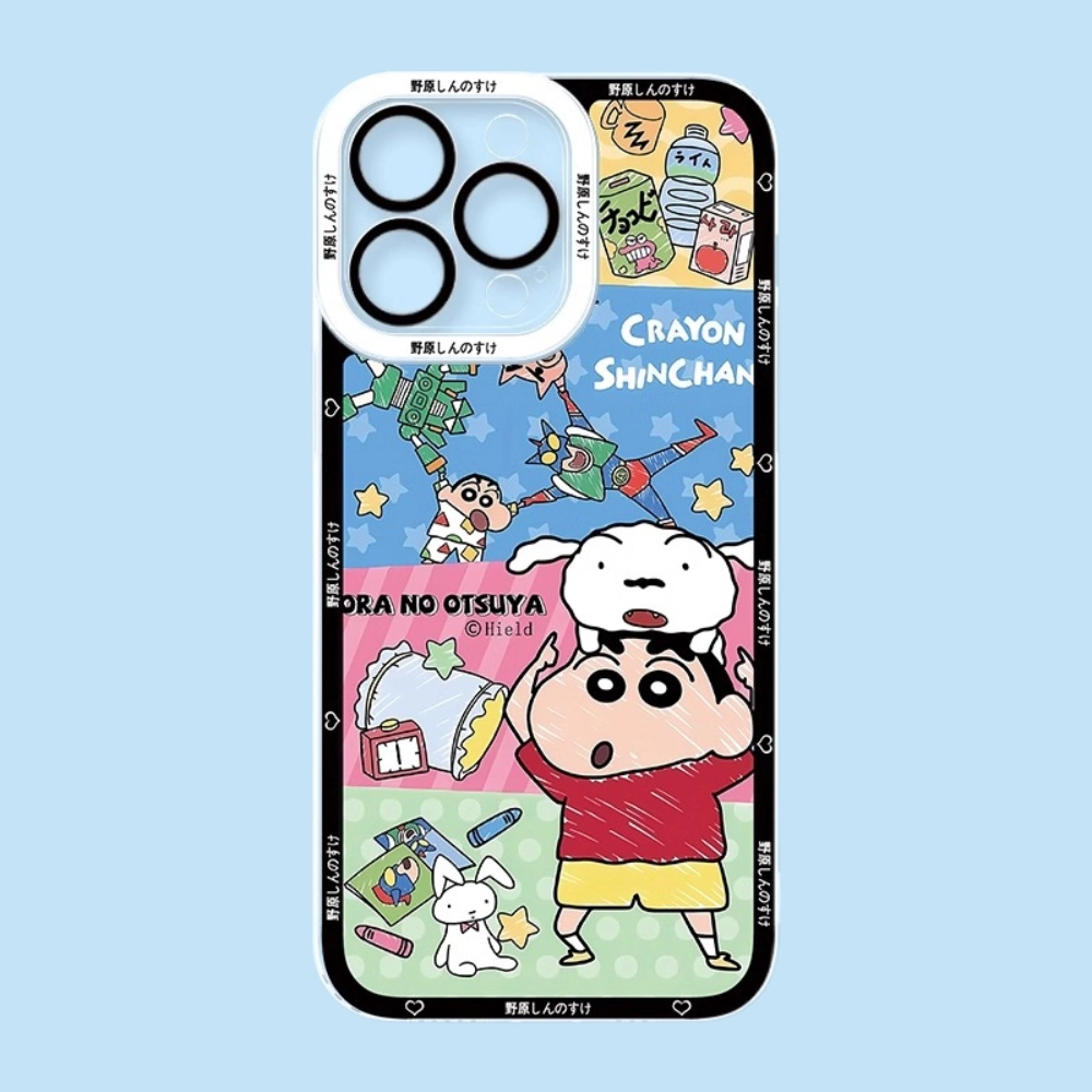 蠟筆小新 天使眼透明防摔軟殼