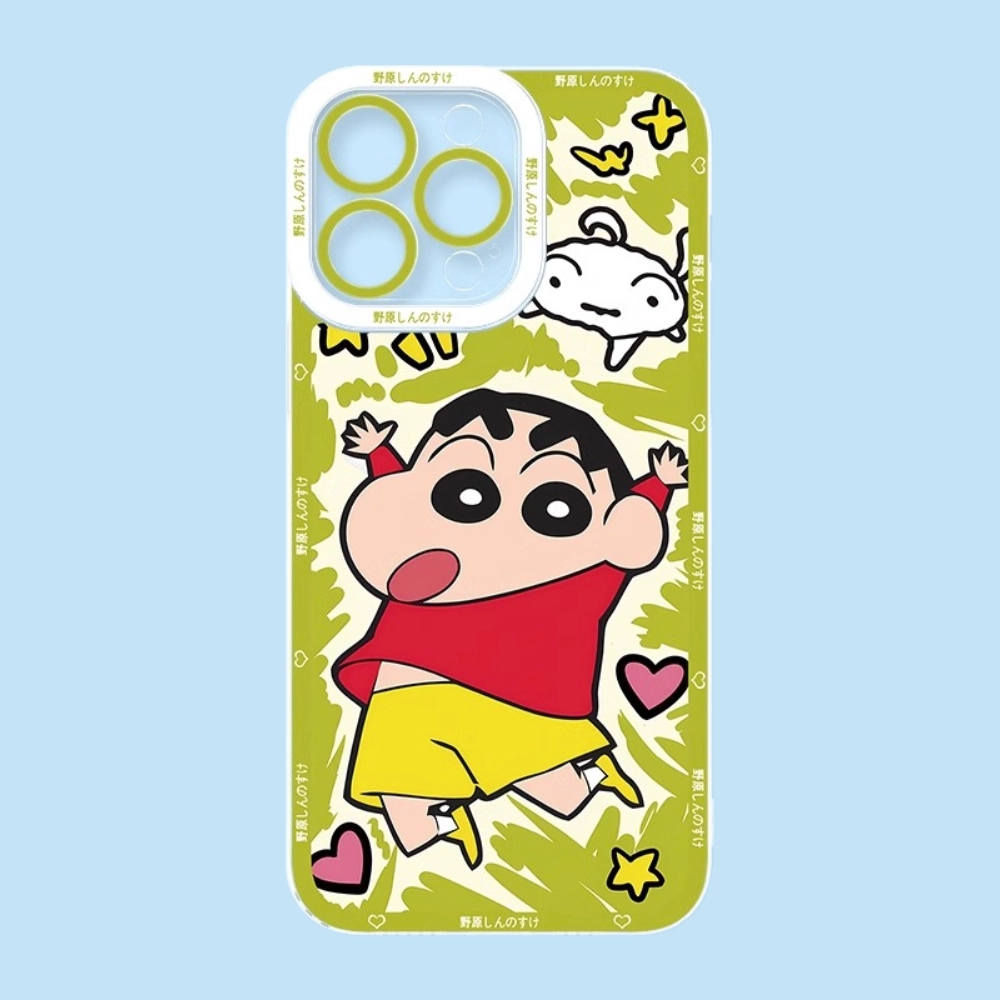 蠟筆小新 天使眼透明防摔軟殼
