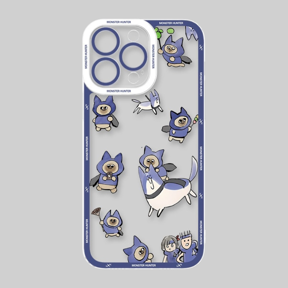 怪物獵人 天使眼透明防摔軟殼