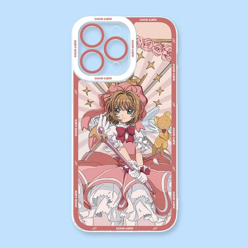 魔卡小櫻 天使眼透明防摔軟殼