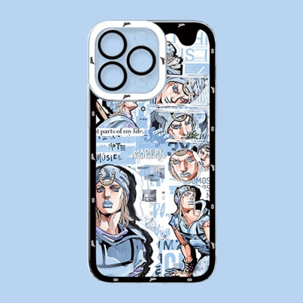 jojo的奇妙冒險 天使眼透明防摔軟殼