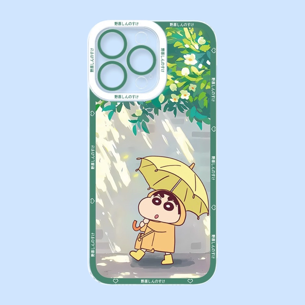 蠟筆小新 天使眼透明防摔軟殼