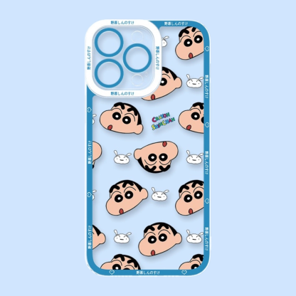 蠟筆小新 天使眼透明防摔軟殼