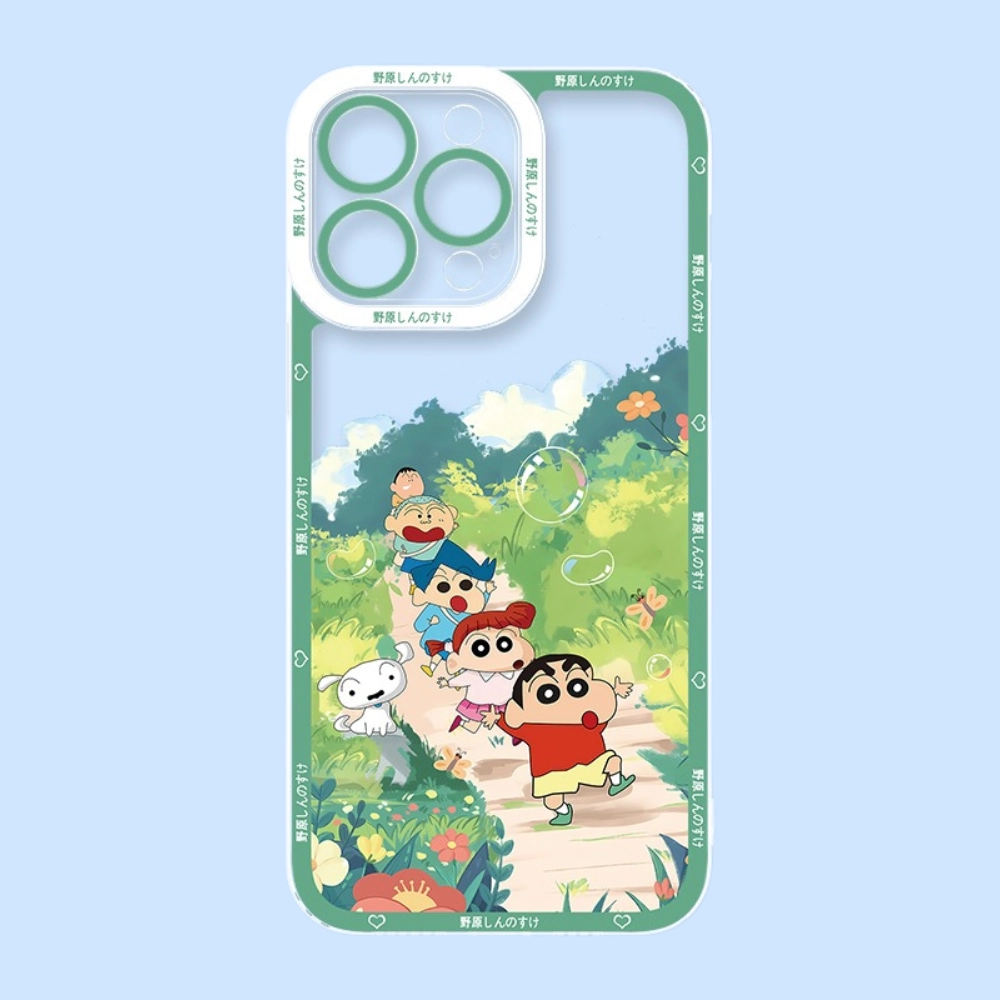 蠟筆小新 天使眼透明防摔軟殼