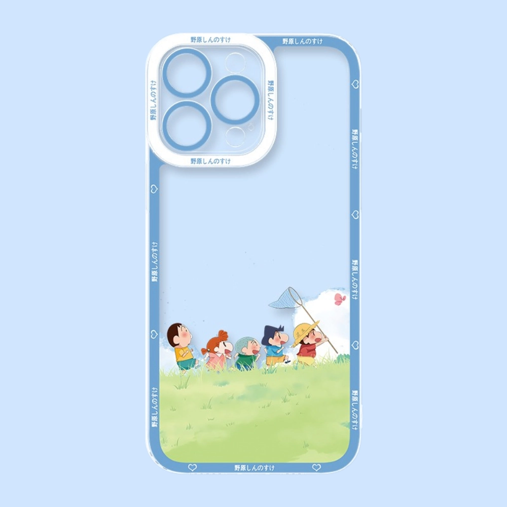 蠟筆小新 天使眼透明防摔軟殼